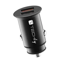 Techly 365382 Samochodowa ładowarka 2x USB 36W 5-12V