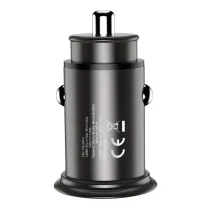 Techly 365399 Samochodowa ładowarka USB-C PD & USB-A 38W