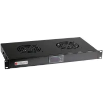 Panel chłodzący 2x23W Rack 19 1U wewnętrzny, termostat LED