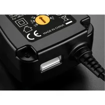 Zasilacz 230V uniwersalny 27W/2.25A 3-12V 6 wtyków DC i USB