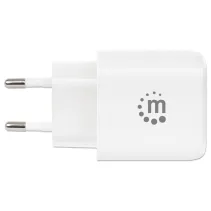 Manhattan 406321 Szybka ładowarka 2x USB QC 18W i PD 30W