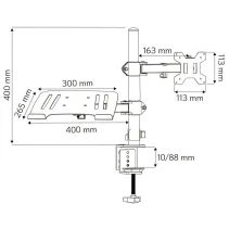 Techly 365597 Uchwyt na monitor 13-32" i laptopa 17" - B2B Netinet