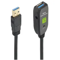 Kabel USB 3.0 przedłużacz aktywny USB-A na USB-A M/F 10m