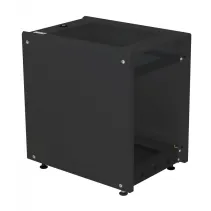 Szafa stojąca/wisząca Rack 19" 8U 540x600, drzwi perforowane, do baterii fotowoltaicznych, czarna