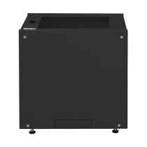Szafa stojąca/wisząca Rack 19" 8U 540x600, drzwi perforowane, do baterii fotowoltaicznych, czarna