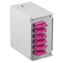 Panel do przełącznicy DIN Techly, 6x SC Duplex/LC Quad