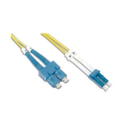Patchcord światłowodowy OS2 9/125 SM LC-SC Duplex 1m