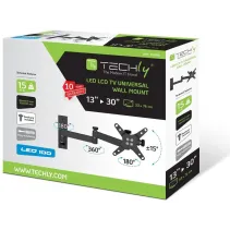 Techly 301498 Wieszak TV 13-30" ścienny obrotowy - B2B Netinet