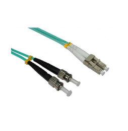 Patchcord światłowodowy LC/UPC-ST/UPC Duplex OM3 20m