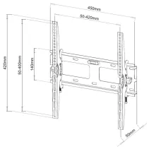 Techly 301269 Wieszak TV 23-55" ścienny uchylny - B2B Netinet