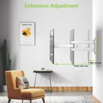 Techly 023851 Wieszak TV 23-55" ścienny obrotowy - B2B Netinet