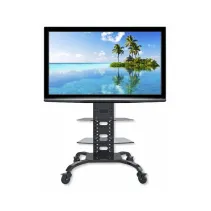 Techly ICA-TR8 Stojak mobilny TV 32-70" z półkami - B2B Netinet