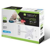 Techly 023837 Wieszak TV 19-37" ścienny obrotowy - B2B Netinet