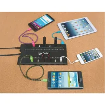 Hub USB 28-portowy z zasilaczem 24x USB 2.0, 4x USB 3.0