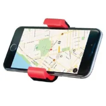 Uchwyt smartphone kratka róż