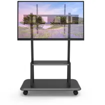 Techly ICA-TR31 Stojak mobilny TV 55-120" z półkami AV - B2B Netinet
