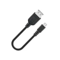 Kabel USB 2.0 przedłużacz USB-A na USB-MicroB M/F 0.2m