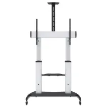 Manhattan 461672 Stojak mobilny TV 60-100" z półkami - B2B Netinet