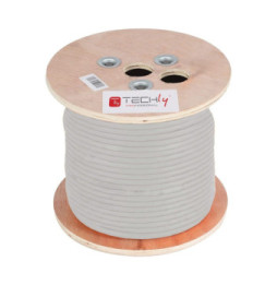 Kabel skrętka Cat5e F/UTP drut LSZH 305m 100% CU szary