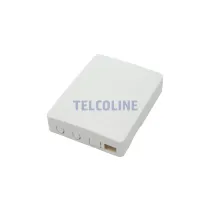 Gniazdo klienckie FTTH na 2 adaptery