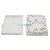 Gniazdo klienckie FTTH na 2 adaptery