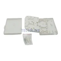 Gniazdo klienckie FTTH na 2 adaptery