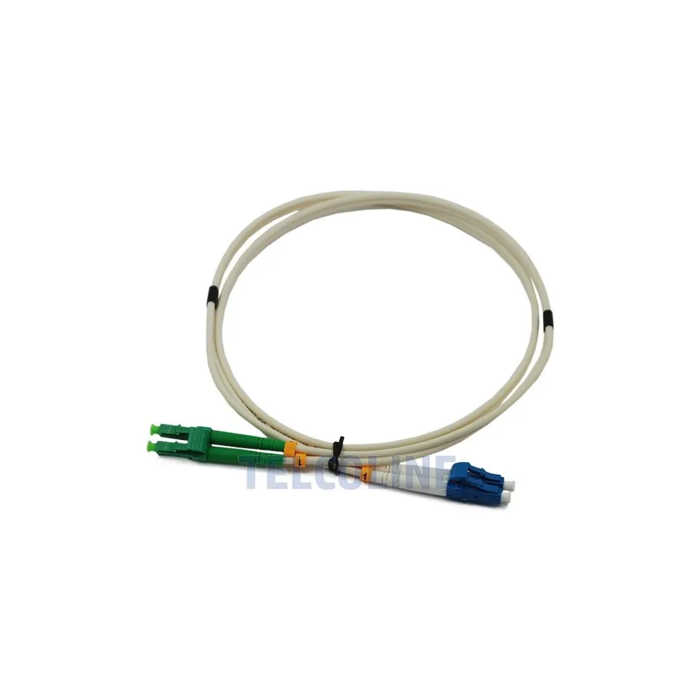 Patchcord światłowodowy LC/APC-LC/UPC Duplex OS2 2m