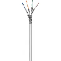 Kabel skrętka Cat6A S/FTP linka 100m PIMF 100% CU szary