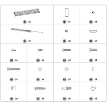 Techly 107210 Wieszak TV 43-90" ścienny slim - B2B Netinet