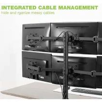 Techly 303362 Uchwyt do 6 monitorów 13-20" obrotowy - B2B Netinet