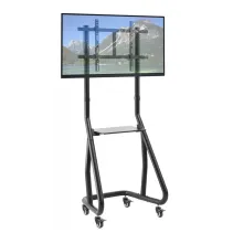 Techly ICA-TR37 Stojak mobilny TV 37-80" z półką AV - B2B Netinet
