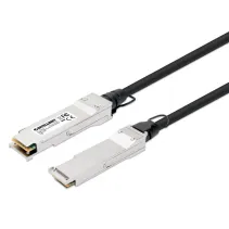Kabel DAC Twinax QSFP+ 40G, pasywny, MSA, 1m