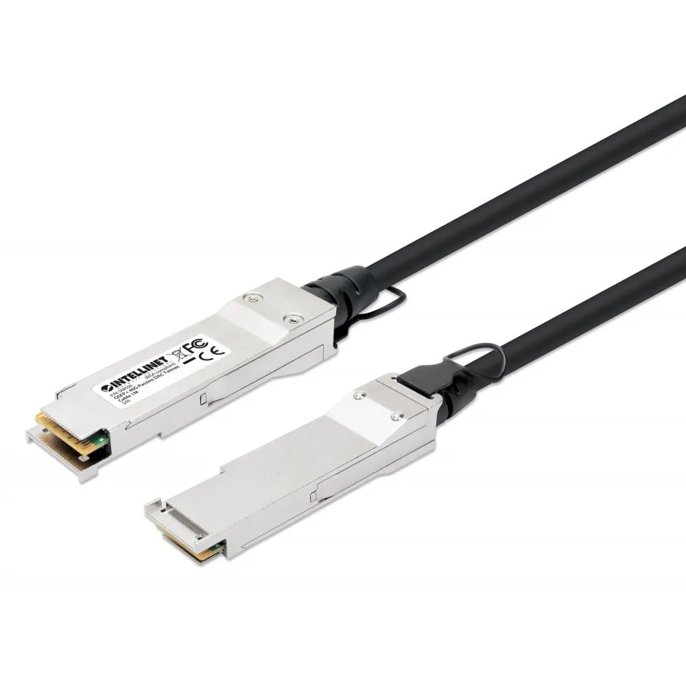 Kabel DAC Twinax QSFP+ 40G, pasywny, MSA, 1m