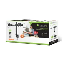 Techly 301740 Uchwyt do 2 monitorów 13-27" obrotowy - B2B Netinet
