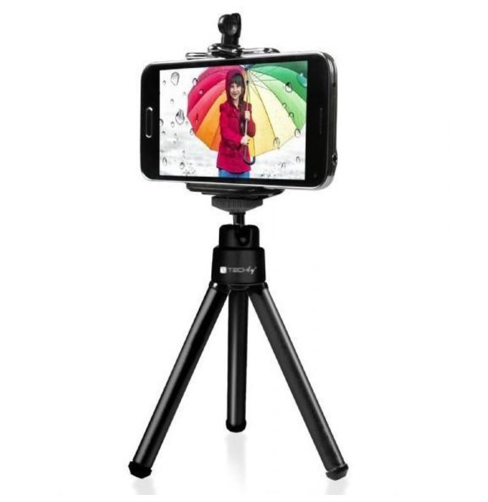 Techly 020980 Statyw selfie do telefonu aparatu regulowany
