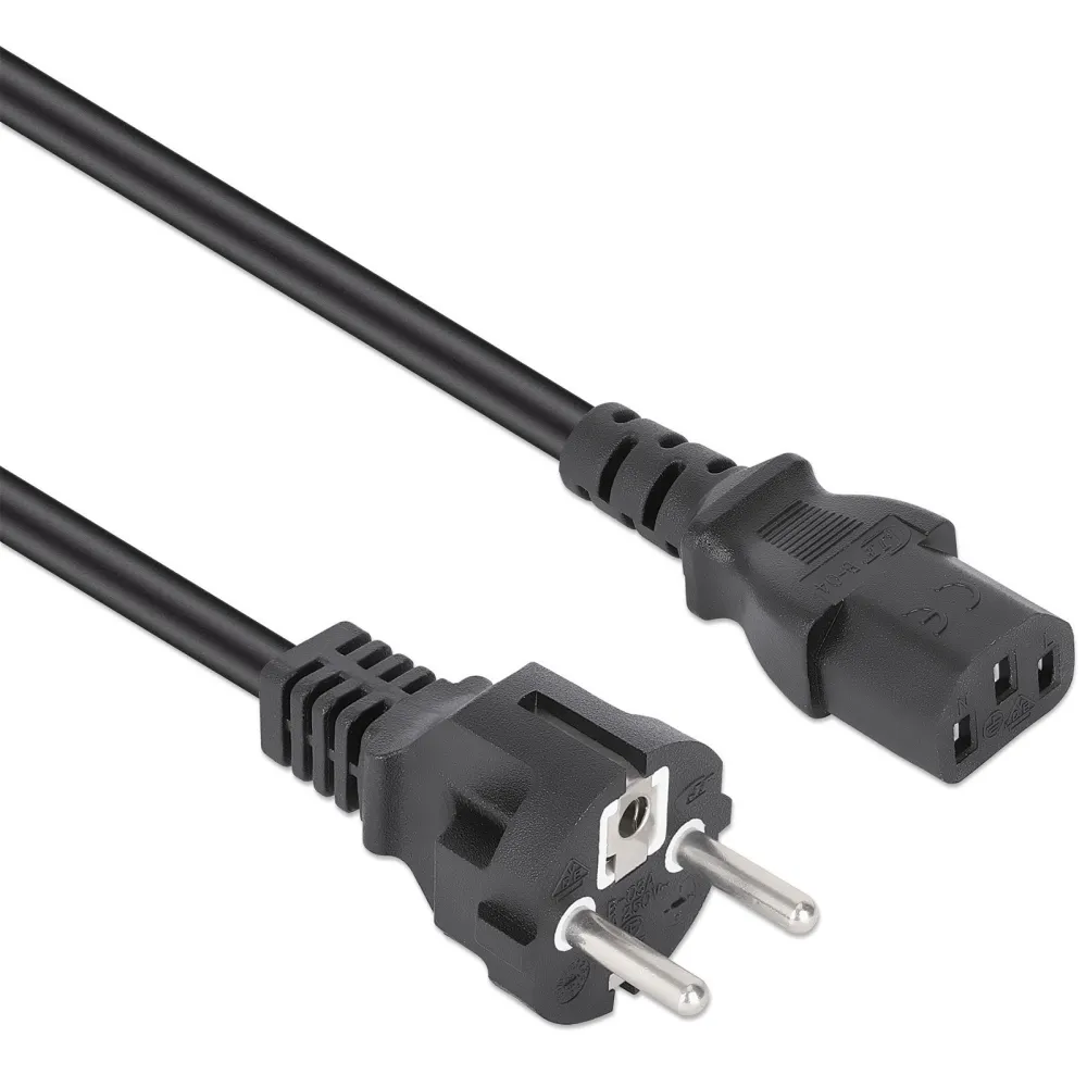 Manhattan 328616 Kabel zasilający EU Schuko na C13 3m - B2B Netinet