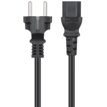Manhattan 328616 Kabel zasilający EU Schuko na C13 3m - B2B Netinet