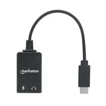 Adapter USB 2.0 USB-C  audio 2x Jack 3.5mm