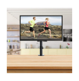 Ramię lcd biurko pion
