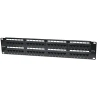 Patch panel 48-portów RJ45 UTP Cat5e 2U Rack 19