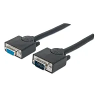 Kabel przedłużacz SVGA D-Sub 15-pin M/F plus Ferryt 30m