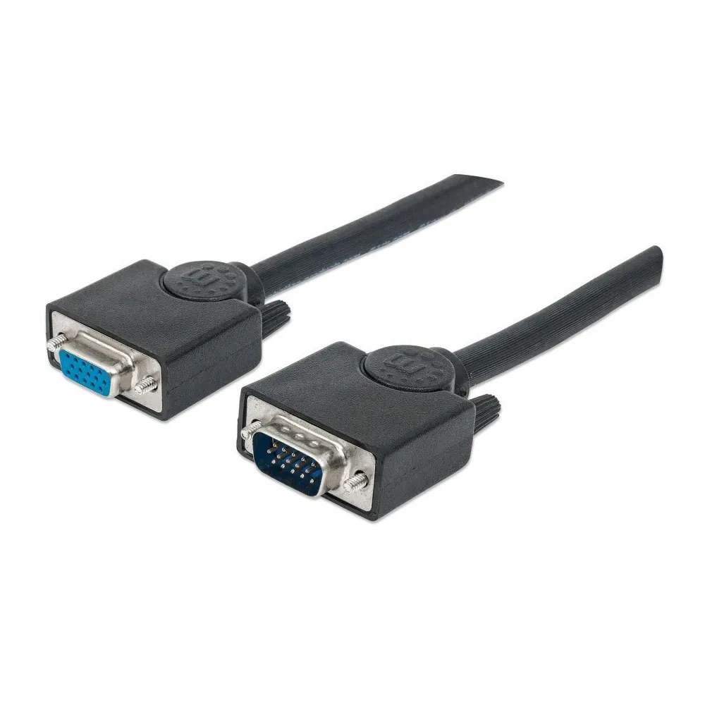 Kabel przedłużacz SVGA D-Sub 15-pin M/F plus Ferryt 30m