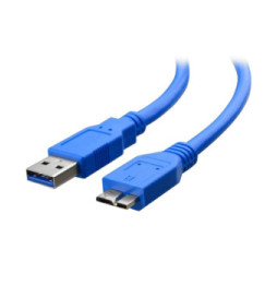 Kabel USB 3.0 USB-A na USB-MicroB M/M 0.5m