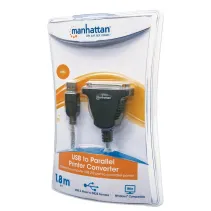 Konwerter USB na LPT DB25 równoległy M/F 1.8m