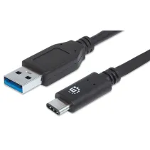 Kabel USB 3.0 USB-A na USB-C 3.2 Gen2 60W M/M 1m