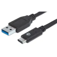 Kabel USB 3.0 USB-A na USB-C 3.2 Gen2 60W M/M 1m