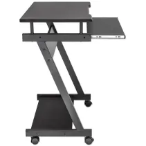Manhattan 207935 Mobilne biurko pod komputer czarne - B2B Netinet