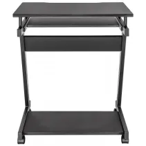 Manhattan 207935 Mobilne biurko pod komputer czarne - B2B Netinet