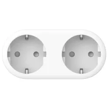 Smart gniazdko podwójne Schuko, WiFi, 16A