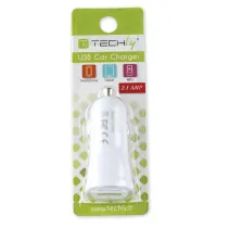 Techly 305281 Samochodowa ładowarka 2x USB 5V 2.1A